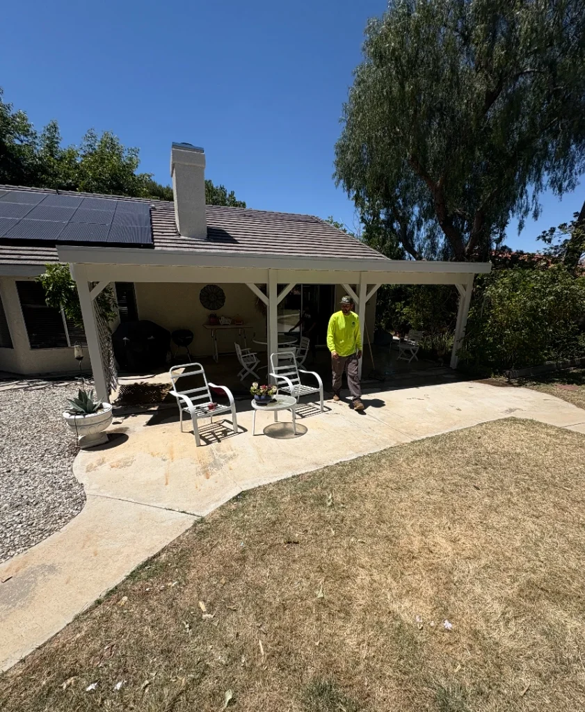 Rathdrum Timber Pergola & Solid Patio Cover